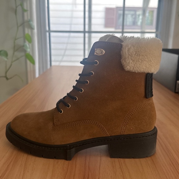 COACH Lorimer Suede Bootie - Picture 6 of 10